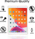 amFilm Screen Protector for New iPad 9 / iPad 8 / iPad 7, Apple Pencil Compatible, Tempered Glass, 2 Pack...