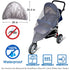 Mosquito Net for Stroller - Grey Sun Shade Protection Infant Stroller Mosquito Net and Car Seat - 2Pack Portable Bug Netting (Grey)...