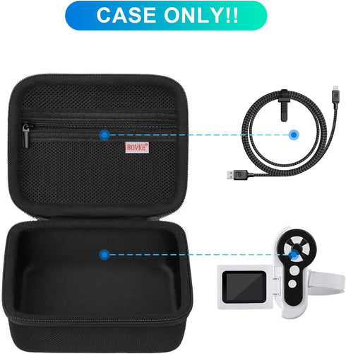 BOVKE Microscope Case Compatible with Microscope for Kids, 1000X Handheld Kids Microscope, Portable Mini Microscope for Kids Travel Case with Mesh...