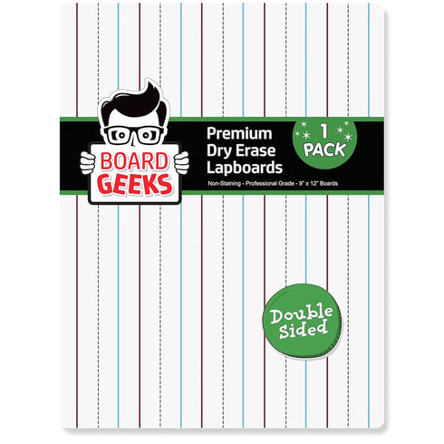 Small Dry Erase Board for Kids - White Board for Kids - Personal Whiteboard | Durable, Portable Kids Mini Whiteboard | Double Sided Small White Bo...