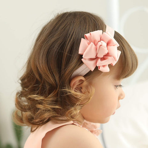 Onedor Baby Turban Knotted Elastic Bows Headbands Wrap Hair Accessories for Infant, Toddler, Newborn Girls...