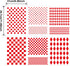 6 Pieces Polka Dots Harlequin Checks Stencils Circle Stencils for Drawin, Painting Stencils for Painting on Wall Tile Wood DIY Art Home Decor, 8.3...