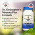 Dr. Christopher's Memory Plus Herbal Blend - Brain Supplements for Memory and Focus - Memory Supplement for Brain - Supports Cognitive Function, E...