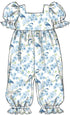 Butterick Babies' Headband, Bloomers, Rompers, and Dress Sewing Pattern Kit, Design Code B6950, Sizes XS-S-M-L, Multicolor...