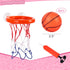 LovesTown 4PCS Bathtub Basketball Hoop, Suction Cup Basketball Hoop Bath Toys Shower Toys for Kids Mini Basketball for Toddlers Gift...