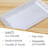Silver Spoons DISPOSABLE LACE TRAYS | for Upscale Wedding and Dining | 6 pc | White | 14” x 7.5” -...