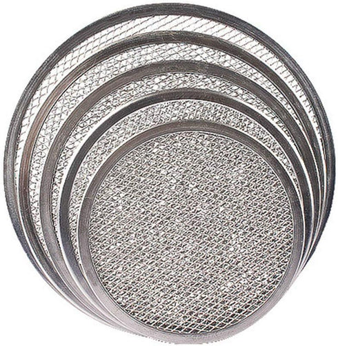 Pizza Stone of 1 piece 10" Seamless Rim Aluminium Pizza Mesh Pizza Screen Baking Tray Pizza Making Net Bakeware Pizza Tools...
