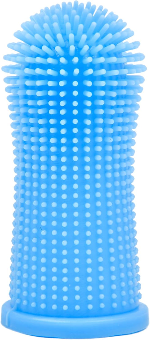 Finger Toothbrush for Optimal Pet Oral Care - Blue : Achieve Dental Health Excellence!...