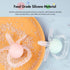 Baby Teething Toys, Food Grade Silicone Rattle Teether with Toothbrush for Babies 3+ Month, Soft Freezable Chew Toy, Easy to Grasp Handle - Dishwa...