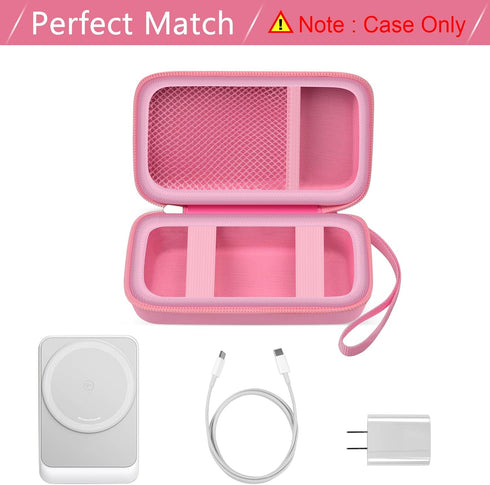 Case for Anker MagGo 3-in-1 Charging Station/ for Anker 321, MagSafe Wireless Charger Stand, Foldable Magnetic MagGo Battery Storage Holder Bag fo...
