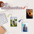 15 PCS sublimation keychain blanks with Tassels Double Sided MDF sublimation keychains blanks bulk (WHITE, Rectangular)...