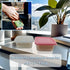 Soap Holder Container for Dr. Squatch Natural Bar Soap, Square Travel Soap Container with Lid Leakproof Soap Case Box Bathroom Soap Dishes for Cam...