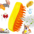 Cat Steam Brush,3 In 1 Self Steamy Cat Brush, Cat Grooming Supplies For Massage,Best Steamy Cat Hair Brush with Water Silicone Steamy Cat Pet Brus...