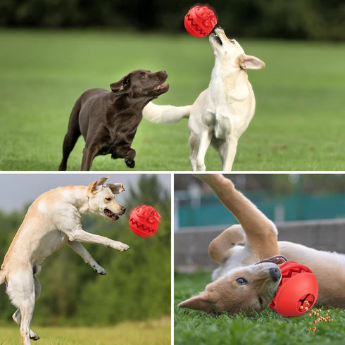Indestructible Dog Toys for Aggressive Chewers Large Breed, Interactive Dog Toys for Large Dogs, Tough Dog Balls Chew Toys for Aggressive Chewers,...