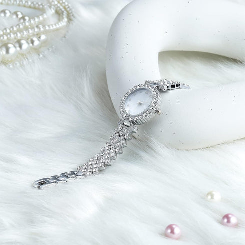 Clastyle Mother's Day Present Elegante Watch for Women Glitter Crystal Girls Bracelet Watch Gift for Mom...