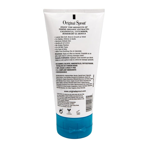 Original Sprout Scrumptious Baby Cream with Zinc for Babies Sensitive Skin, 4 oz. Bottle...
