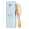 Soft Wooden Baby Hair Brush for Newborns & Toddlers in Chic Gift Box - Ultra Soft Natural Goat Hair - Perfect Registry Gift (Goat hair brush - Ova...