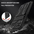 Samsung Galaxy A12 Case with Card Holder Detachable Wallet Cover, Built-in Phone Kickstand Screen Protector Full Body Shockproof Phone Case for Sa...