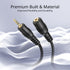 TNP 2.5mm Extension Cable (3 Feet) - Male to Female Adapter Extender Stereo Audio Sub Mini Subminiature Jack Adapter Wire Cord Plug Connector for ...
