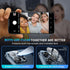 Fotbor [3+3 Pack for iPhone 15 Pro Privacy Screen Protector & Camera Lens Protector, Privacy Screen iPhone 15 Pro, Anti Spy Private Tempered Glass...