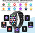 Smart Watch Full Touch Smart Watches for Android iOS Phones Compatible (Answer/Make Call) Smart Fitness Tracker Watch for Women Man Waterproof Sma...