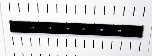 Wall Control Pegboard 14in Accessory Hanger Tool Holder Bracket Pegboard Accessory for Wall Control Pegboard and Slotted Tool Board – Black...