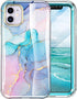 DT Series Case for iPhone 11 Case Built with Screen Protector, Lightweight and Stylish Full Body Shockproof Protective Rugged TPU Case for Apple i...