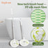 Tub Tile Scrubber Brush with 30" Extendable Pole, Non-Scratch Soft Tub Brush Head, Bathroom Brush with Long Handle for Bathtub Shower Sink Basin T...