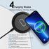 15W Wireless Google Charger Fast Charging Pad for Google Pixel 8 Pro 7 Pro 7A 6 Pro, Samsung Galaxy S24 Ultra S23 FE S22 S21 FE S20 Note 20 10 Z F...