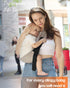 Baby Sling Carrier Newborn to Toddler,Ergonomic Sling Carrier with Adjustable Strap,Lightweight,Portable,Breathable,Soft Padding,Baby Hip Seat Car...