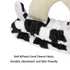 Facial Spa Headband Cosmetic Makeup Headband Skincare Headband for Washing Face Makeup (Cow)...