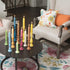 Root Candles Unscented Timberline Collenette 9-Inch Dinner Candles, 4-Count, Sky...