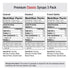 Amoretti - Classic Syrups 3 Pack - 1.69 Fl oz (Pack of 3)...