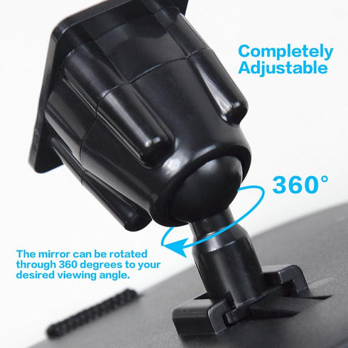 Shynerk Baby Car Mirror, Rear Facing Car Seat Mirror Safety for Infant Newborn, Baby Mirror with Wide Rearview & 360° Rotation, Shatterproof & Eas...