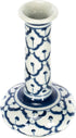 Pineapple Long Neck Blue and White 5 inch Porcelain Ceramic Little Bud Vase...