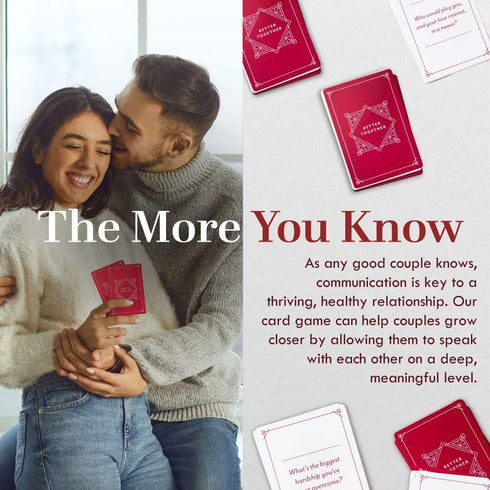Honest Conversation Starter Couple Games - 100 Romantic & Deep Couple Questions Card Games - Relationship Cards for Couples Date Night Game Ideas ...