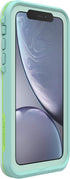 LifeProof iPhone XR FR? Series Case - TIKI (FAIR AQUA/BLUE TINT/LIME), waterproof IP68, built-in screen protector, port cover protection, snaps to...