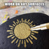 Paint Pen Gold Silver Metallic Permanent Acrylic Markers Set for Fabric Glass Rock Wooden Ceramic Leather Tire Painting, 0.7mm Extra Fine Tip (3pc...