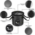 AUTODECO Collapsible Bucket 5 Gallon Container Folding Water Bucket Portable Wash Basin for Camping Fishing Travelling Outdoor Gardening Car Washi...