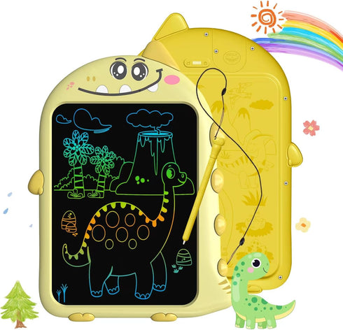 Toddler Toys LCD Writing Tablet?10 inch Dinosaur Doodle Board Educational Travel Toys for Birthday Gift for Boys Girls 2 3 4 5 6 Years Old...