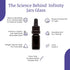 Infinity Jars Glass Dropper Bottle Ultraviolet Black Glass Tincture Bottle 30ML (1 Fl oz) w Eye Droppers Caps, Leak-Proof Travel Bottle for Essent...