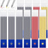 60 Pieces 2.8 mm Solid Carpenter Pencil Set Pencil Refills for Carpenter Carpenter Marker Woodworking Mechanical Pencil for Writing, Drawing, Draf...