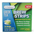 CALMOUR Natural Green Tea Extract Strips 10 Pack | Green Tea Bags Alternative Travel Friendly On-The-Go Quick Dissolving Strips | Lemon Ginger Tea...