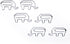 Animal Elephant Shaped Paper Clips in Silver Tin and Silver Gift Box Great for Paper Clip Collectors or Zoo Animal Lovers (100 Count Silver)...