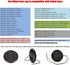 58mm Camera Lens Cap Draduo Camera Lens Cover Snap-On Center Pinch Compatible with Nikon Canon Sony Camera...