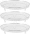 3Pcs Air Fryer Dehydrator Racks, Food Grade Stainless Steel Fruit Meat Dehydration Air Fryer Rack, Stackable Dehydrator Racks for Air Fryer...