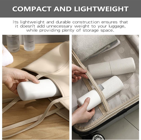 Toothbrush Travel Case, Portable Tooth Brush Holder and Toothpaste Cover, Plastic Travel Toothbrush Cup with Cover, Compact Storage Container for ...