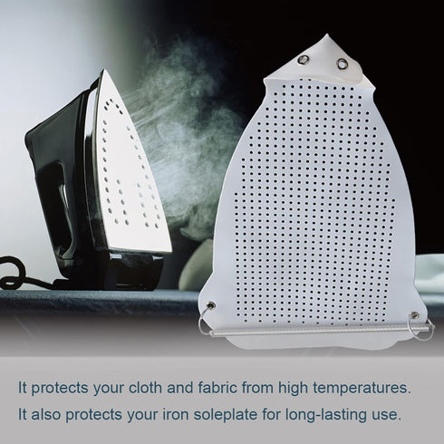 Zerodis Iron Shoe Cover, Non Stick Ironing Shoe Cover Easy to Use Slick Surface Iron Plate Cover Protector Prevents Burn Cover Iron Shoe Used for ...