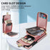 Compatible with Samsung Galaxy S22 Ultra 5G Wallet Case Crossbody Strap Leather Zipper Credit Card Holder Clasp Stand Cell Accessories Phone Cover...