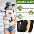 Pet Carrier Backpack, Hands-Free Adjustable Dog Front Carrier Legs Out & Easy-Fit Dog Backpack Carrier for Hiking Camping Traveling Cycling for Sm...
